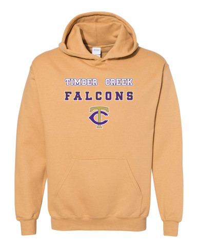 Timber Creek Falcons TC Script Spirit Men's Hoodie