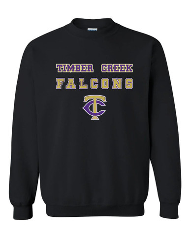 Timber Creek Falcons TC Script Spirit Men's Sweatshirt