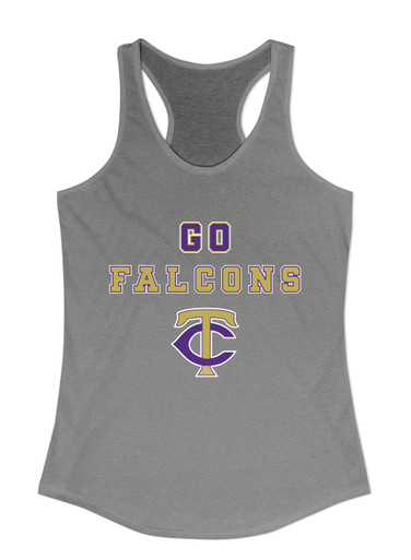 Timber Creek Falcons TC Script Go Team Women's Tank Top