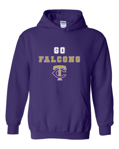 Timber Creek Falcons TC Script Go Team Men's Hoodie