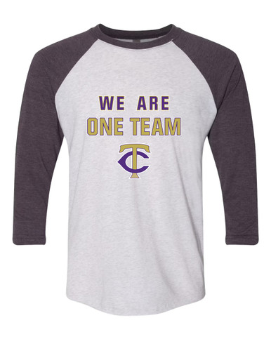 Timber Creek Falcons TC Script We Are One Team Women's Baseball T-Shirt