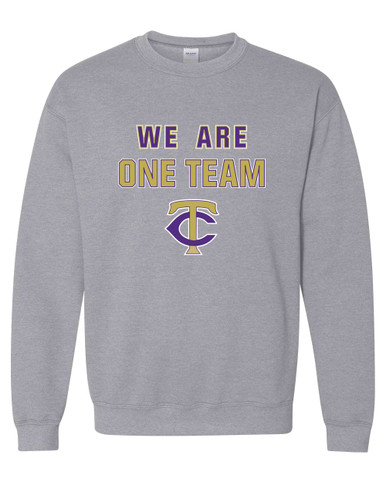 Timber Creek Falcons TC Script We Are One Team Men's Sweatshirt