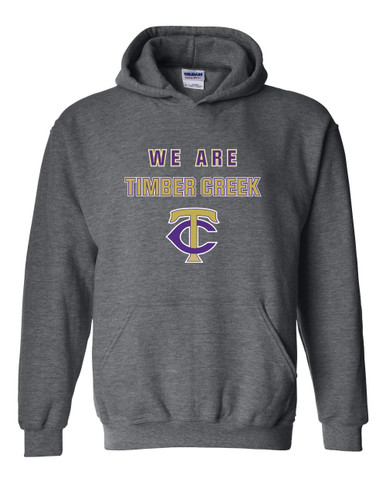 Timber Creek Falcons TC Script We Are Men's Hoodie