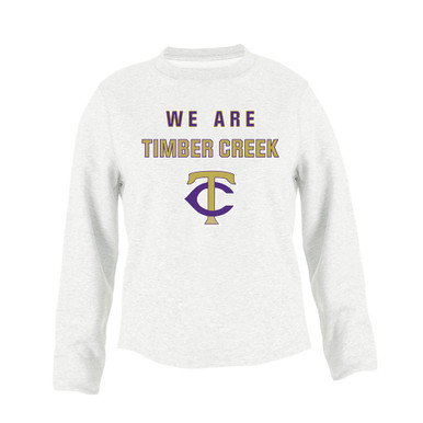 Timber Creek Falcons TC Script We Are Men's Sweatshirt