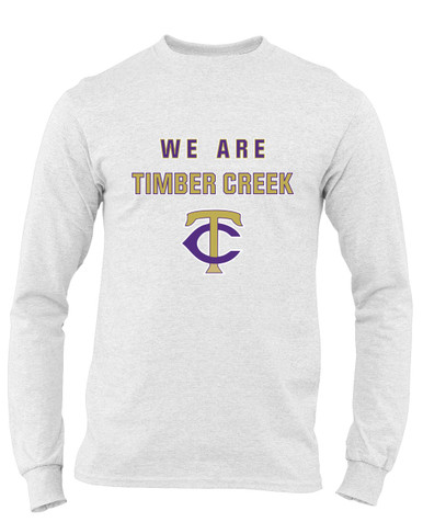 Timber Creek Falcons TC Script We Are Men's LS T-Shirt