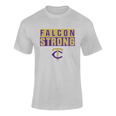 Timber Creek Falcons TC Script Strong #1 Men's Premium SS T-Shirt