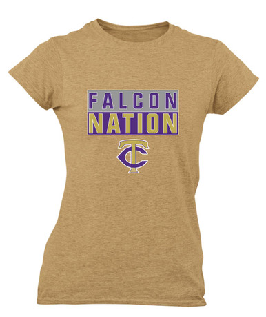 Timber Creek Falcons TC Script Nation #1 Women's SS T-Shirt