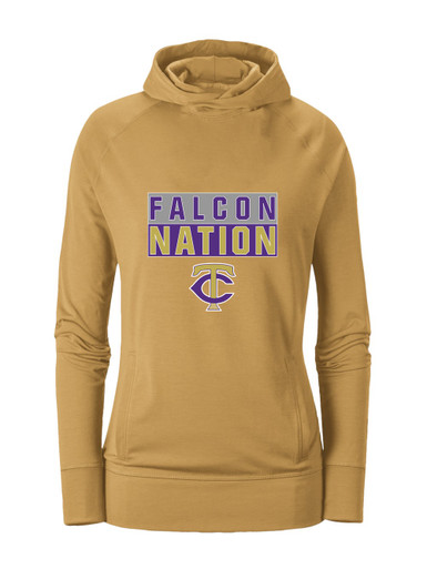 Timber Creek Falcons TC Script Nation #1 Women's Hoodie