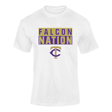 Timber Creek Falcons TC Script Nation #1 Men's Premium SS T-Shirt