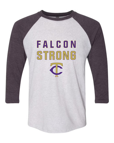 Timber Creek Falcons TC Script Strong #2 Women's Baseball T-Shirt