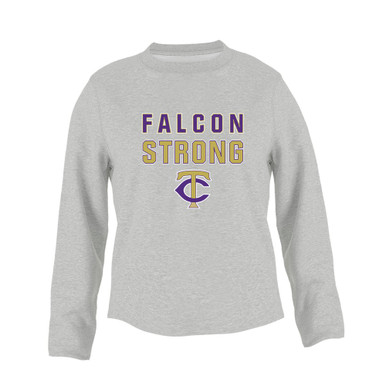 Timber Creek Falcons TC Script Strong #2 Women's Sweatshirt