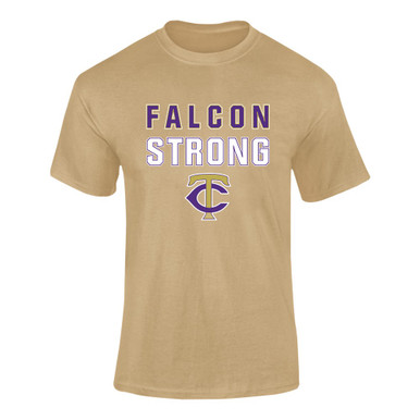 Timber Creek Falcons TC Script Strong #2 Men's SS T-Shirt