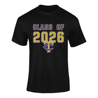 Timber Creek Falcons TC Script Class of 2026 Men's Premium SS T-Shirt