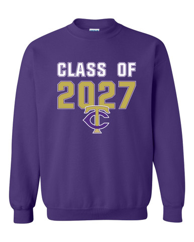 Timber Creek Falcons TC Script Class of 2027 Men's Sweatshirt