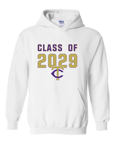 Timber Creek Falcons TC Script Class of 2029 Men's Hoodie