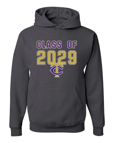 Timber Creek Falcons TC Script Class of 2029 Men's Premium Hoodie