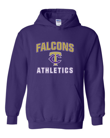Timber Creek Falcons TC Script Athletics Men's Hoodie