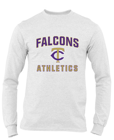 Timber Creek Falcons TC Script Athletics Men's Premium LS T-Shirt