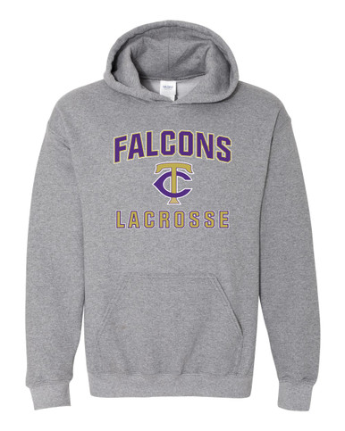 Timber Creek Falcons TC Script Lacrosse Men's Hoodie