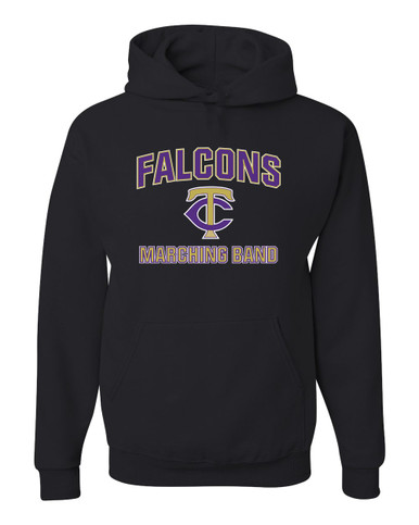 Timber Creek Falcons TC Script Marching Band Men's Premium Hoodie