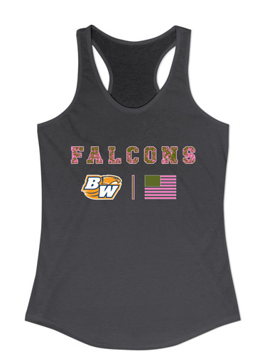 Briar Woods Falcons Pink Camo Flag Women's Tank Top