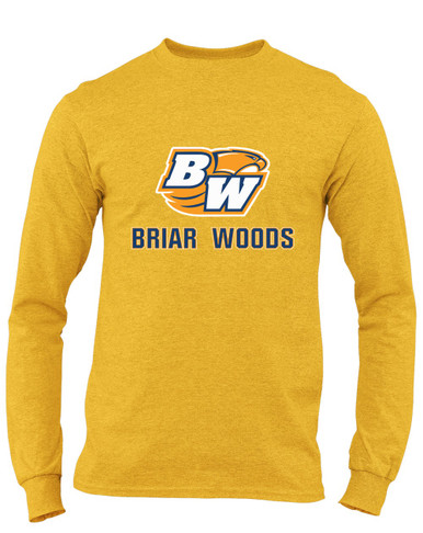 Briar Woods Falcons Mascot #2 Men's LS T-Shirt