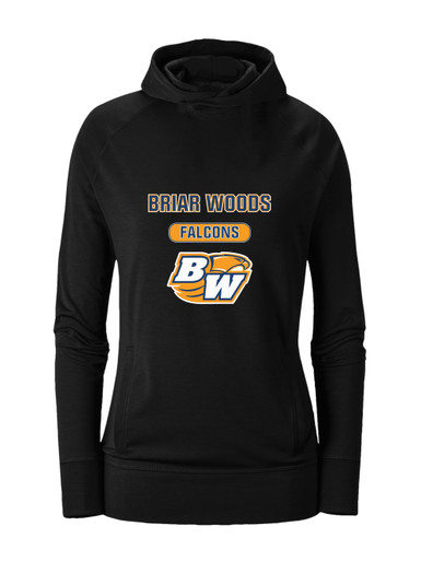 Briar Woods Falcons Mascot #3 Women's Hoodie