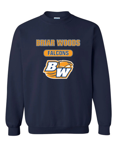 Briar Woods Falcons Mascot #3 Men's Sweatshirt