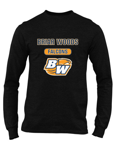 Briar Woods Falcons Mascot #3 Men's Premium LS T-Shirt