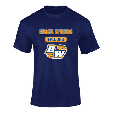Briar Woods Falcons Mascot #3 Men's SS T-Shirt