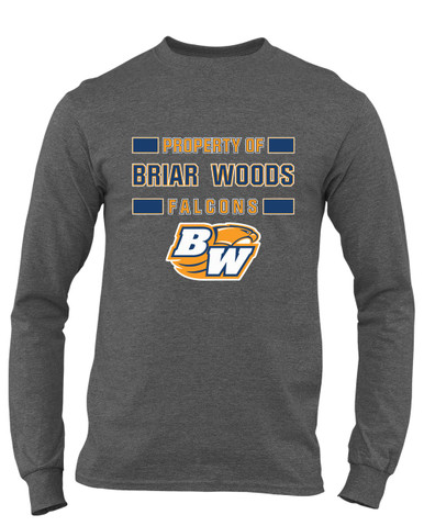 Briar Woods Falcons Property Of Men's Premium LS T-Shirt