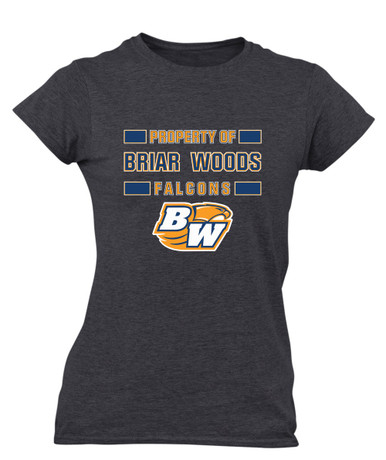 Briar Woods Falcons Property Of Women's Premium SS T-Shirt
