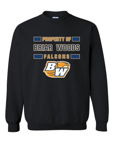 Briar Woods Falcons Property Of Men's Sweatshirt