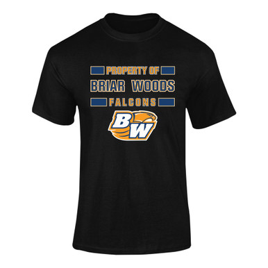Briar Woods Falcons Property Of Men's SS T-Shirt