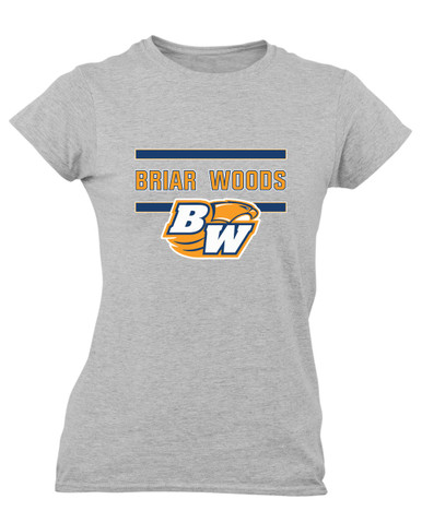 Briar Woods Falcons Mascot #4 Women's Premium SS T-Shirt