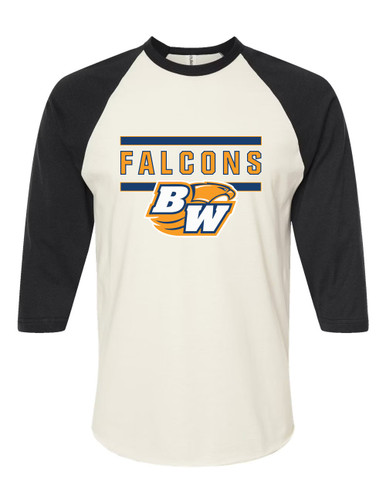 Briar Woods Falcons Mascot #5 Men's Baseball T-Shirt