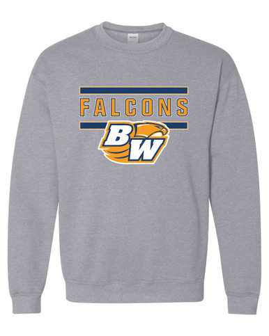 Briar Woods Falcons Mascot #5 Men's Sweatshirt