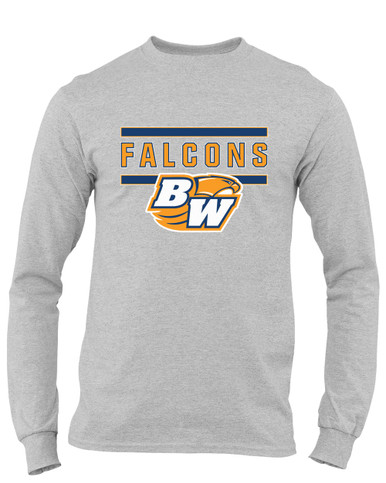 Briar Woods Falcons Mascot #5 Men's LS T-Shirt