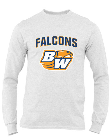 Briar Woods Falcons Mascot #6 Men's LS T-Shirt