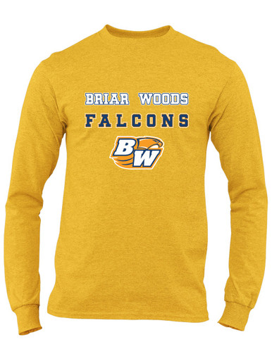 Briar Woods Falcons Spirit Men's LS T-Shirt