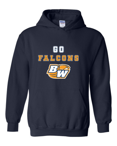 Briar Woods Falcons Go Team Men's Hoodie