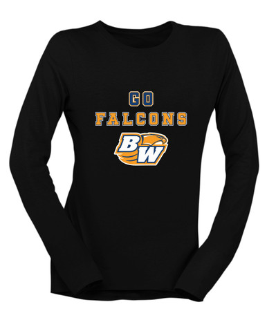 Briar Woods Falcons Go Team Women's LS T-Shirt