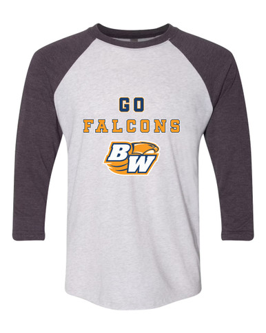 Briar Woods Falcons Go Team Men's Baseball T-Shirt