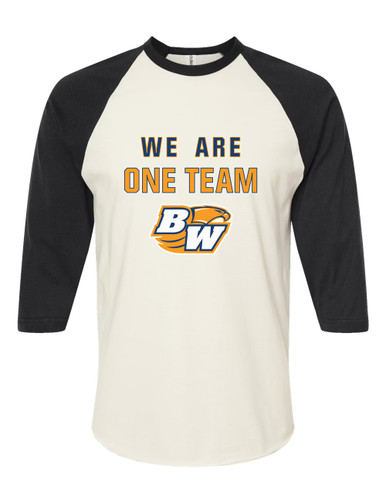 Briar Woods Falcons We Are One Team Women's Baseball T-Shirt