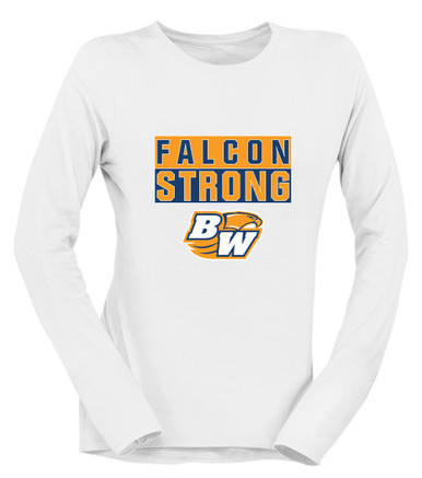 Briar Woods Falcons Strong #1 Women's LS T-Shirt
