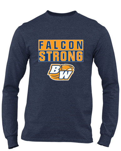 Briar Woods Falcons Strong #1 Men's Premium LS T-Shirt