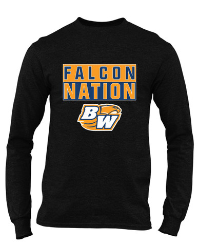 Briar Woods Falcons Nation #1 Men's Premium LS T-Shirt