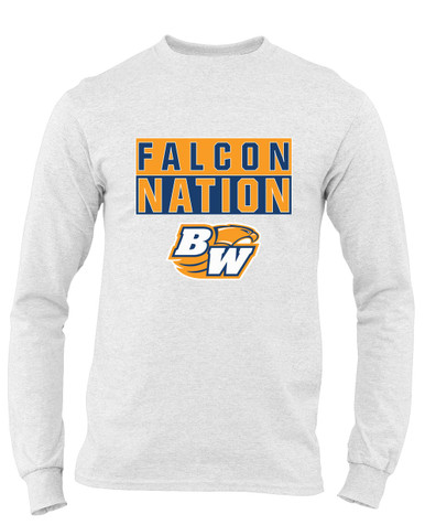 Briar Woods Falcons Nation #1 Men's LS T-Shirt