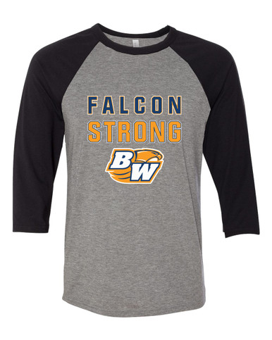 Briar Woods Falcons Strong #2 Women's Baseball T-Shirt