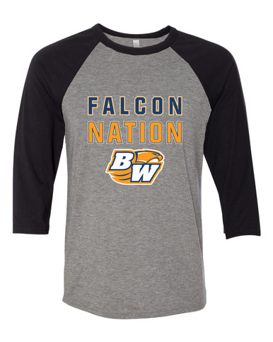 Briar Woods Falcons Nation #2 Men's Baseball T-Shirt